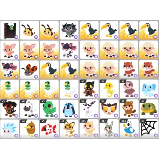 150+ Stickers - Adopt Me Bundle #12