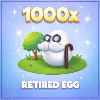 1000x Retired Eggs