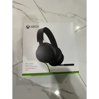 Xbox Wired Headset Black (Brand New Sealed)