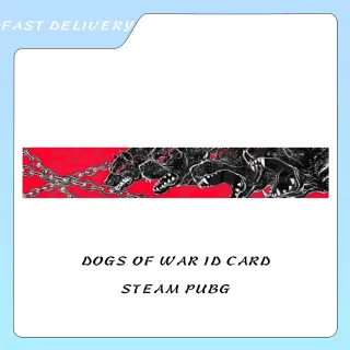 DOGS OF WAR ID CARD