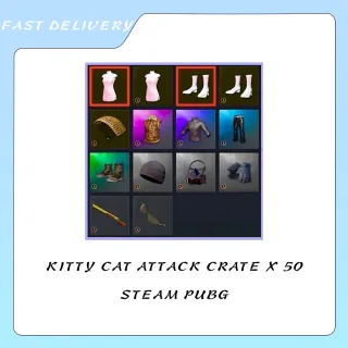 KITTY CAT ATTACK CRATE X 50