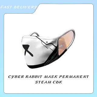 CYBER RABBIT MASK PERMANENT