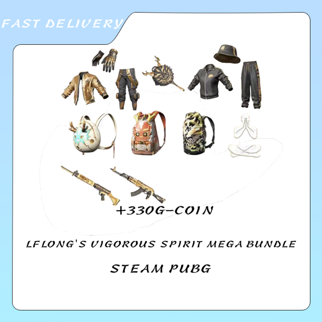 LFLONG'S VIGOROUS SPIRIT MEGA BUNDLE PLAYERUNKNOWN'S BATTLEGROUNDS