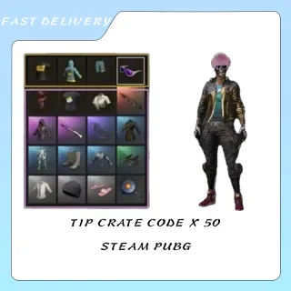 TIP CRATE CODE X 50