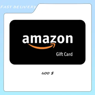 $400.00 AMAZON GIFT CARD US