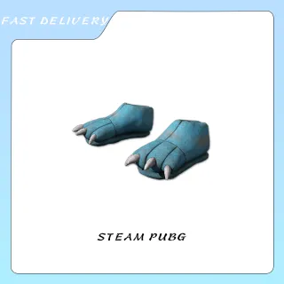 Dinoland Mascot Feet (Blue)