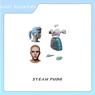 MERMAID COSTUME SET