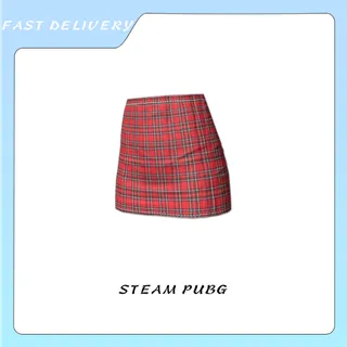 Plaid Sugarplum Skirt