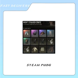 NIGHT STALKER CRATE CODE X 10