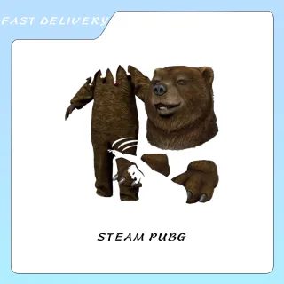 SIDESHOW BEAR COSTUME SET