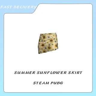 Summer Sunflower Skirt
