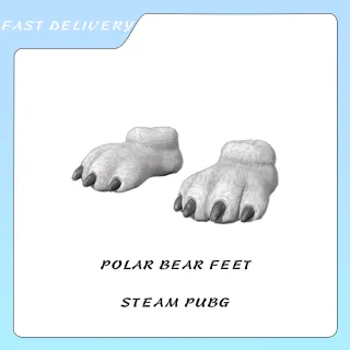 POLAR BEAR FEET