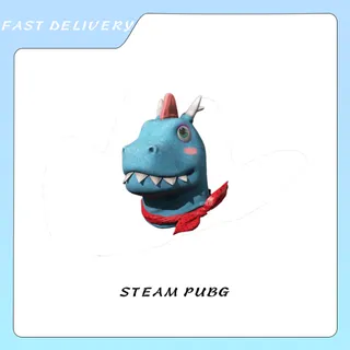 Dinoland Mascot Head (Blue)