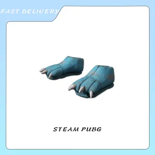 Dinoland Mascot Feet (Blue)