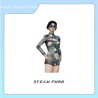 SUMMER FLORAL GOWN SET