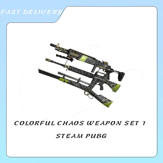 COLORFUL CHAOS WEAPON SET 1