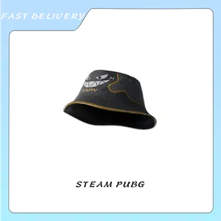 DOUYU BLACK GOLD BUCKET HAT PERMANENT