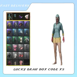 LUCKY DRAW BOX CODE X5