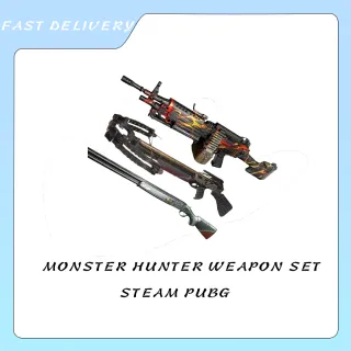 MONSTER HUNTER WEAPON SET