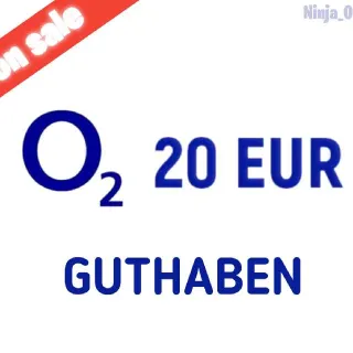 €20,00 O2 Guthaben Prepaid