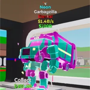 Garbagzilla Neon Eternal Fortnite Steal The Brainrot