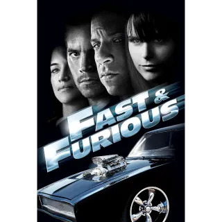 4K UHD Fast & Furious (The Fast & the Furious 4) | iTunes & Apple ONLY