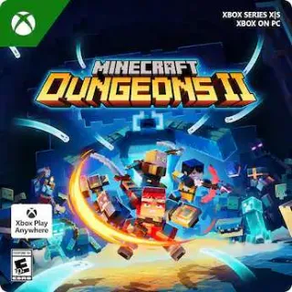 Minecraft Dungeons II Standard Edition (Xbox Series X & XBOX PC) Play Anywhere Xbox DIGITAL CODE
