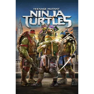 4K UHD Teenage Mutant Ninja Turtles 2014 | iTunes Apple ONLY