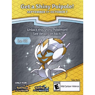 Pokémon Ultra Sun and Moon' Shiny Poipole Distribution: How to