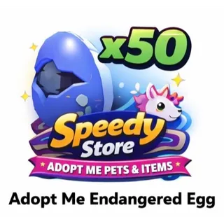 50x Endangered egg - Adopt me