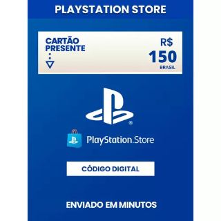 Playstation Gift Card 150 BRL PS Store Key (BRAZIL)