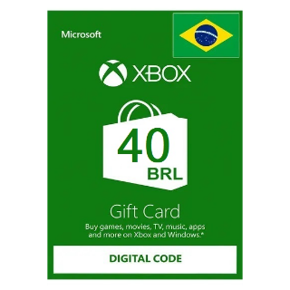 Xbox Gift Card BRL 50 | Brazil Account digital