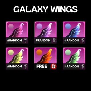 World // Zero - [🌈] Galaxy Wings Bundle (x6)