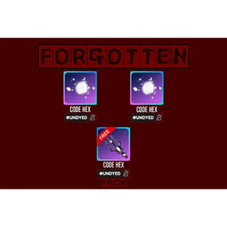 World // Zero - [🕯️] Forgotten Aura Bundle (x2)