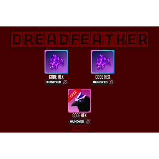 World // Zero - [🐦‍⬛] Dreadfeather Aura Bundle (x2)