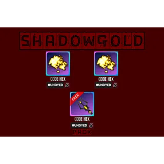 World // Zero - [⚜️] Shadowgold Aura Bundle (x2)
