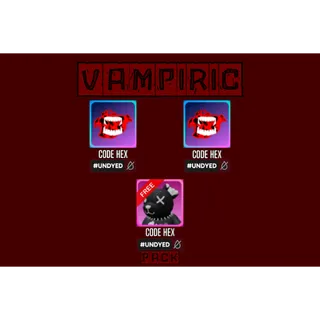 World // Zero - [🧛] Vampiric Aura Bundle (x2)