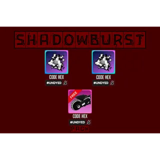 World // Zero - [💥] Shadowburst Aura Bundle (x2)