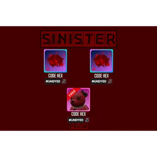 World // Zero - [👁️] Sinister Aura Bundle (x2)