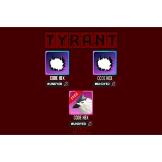 World // Zero - [⚔️] Tyrant Aura Bundle (x2)