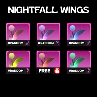 World // Zero - [🌈]  Nightfall Wings Bundle (x6)