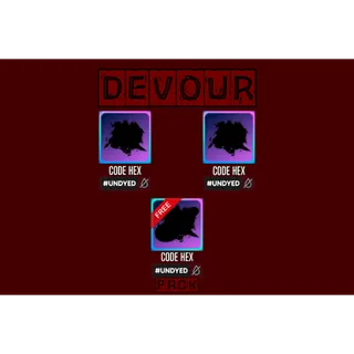 World // Zero - [👹] Devour Aura Bundle (x2)