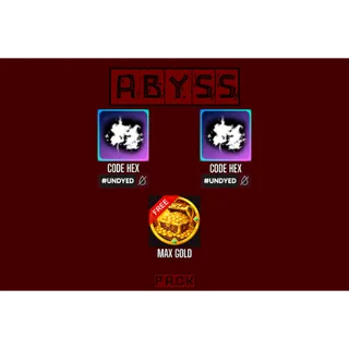 World // Zero - [🕳️] Abyss Aura Bundle (x2)