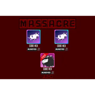 World // Zero - [🦴] Massacre Aura Bundle (x2)