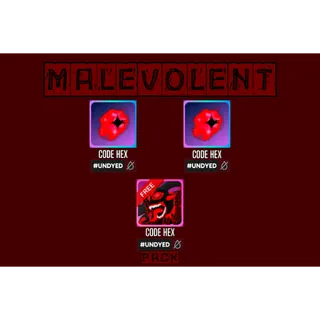 World // Zero - [😈] Malevolent Aura Bundle (x2)
