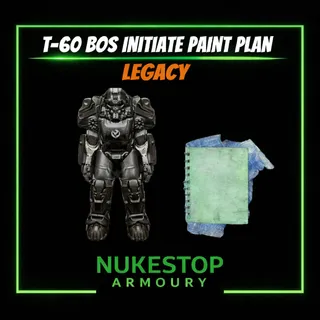 Legacy BOS Initiate Plan -  Power Armor Paint (SALE)