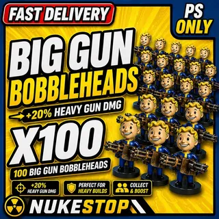 100 Big Gun Bobbleheads