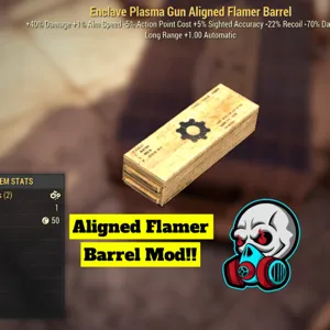 Aligned Flamer Barrel