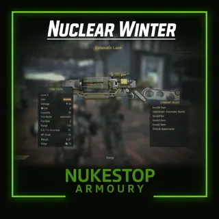 Nuclear Winter Laser Bat (SALE)