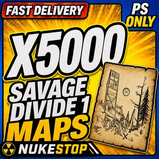 5000 Savage Divide 1 Map